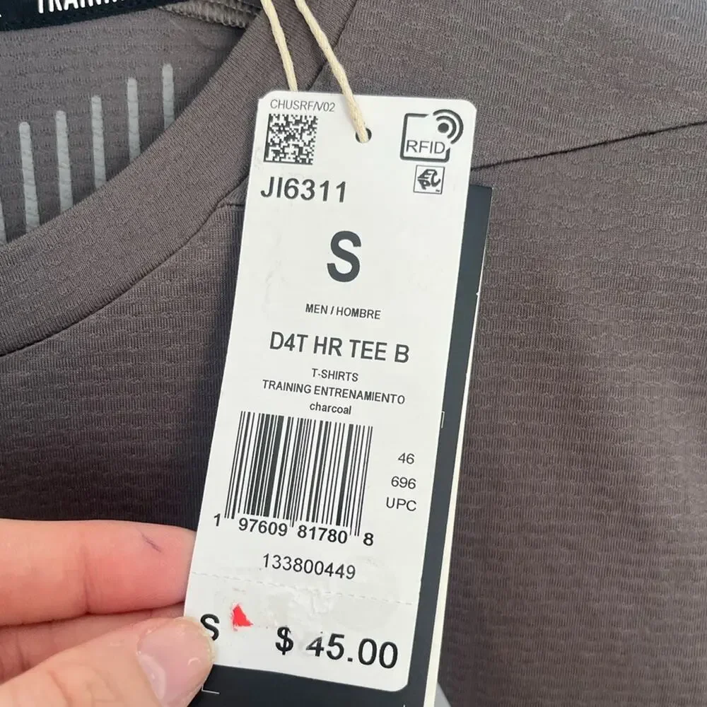 Adidas Mens Training Tee Size Small